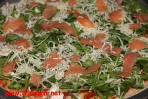 Pizza cu rucola