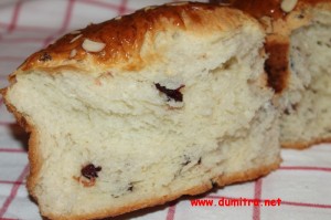 Panettone cu merisoare si stafide5