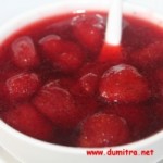 Dulceță de căpșune cu vanilie
