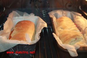 Paine cu branza si muschi de porc2